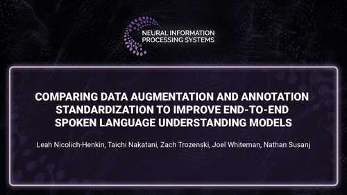Comparing Data Augmentation and Annotation Standardization to Improve End-to-end Spoken Language Understanding Models