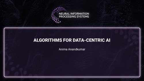 Algorithms for data-centric AI