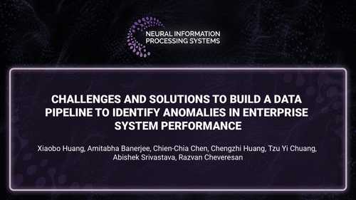 Challenges and Solutions to build a Data Pipeline to Identify Anomalies in Enterprise System Performance